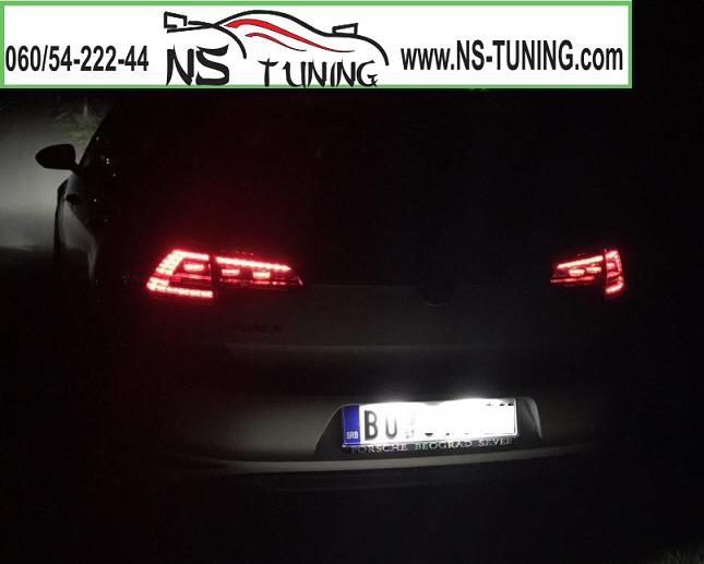 GOLF 7 gti STOP svetla LED